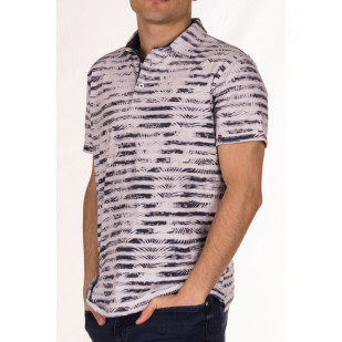 stripes printed  polo