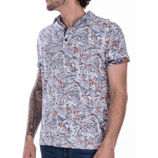 tropical printed  polo