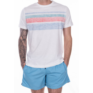  front printed slub t-shirt