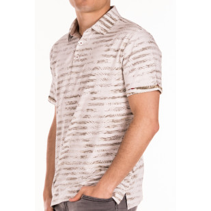 stripes printed  polo