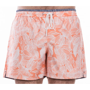 leaves print swimming trunks